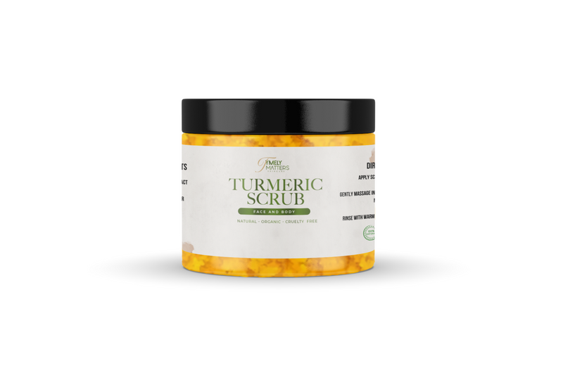 Turmeric Sugar Scrub